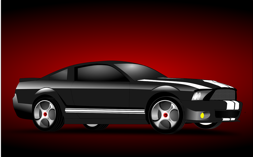 black car