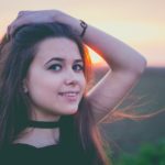 woman posing