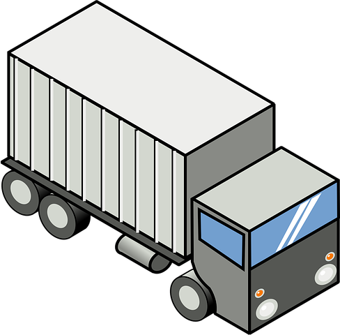 Shipping truck