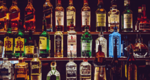 drinks on display